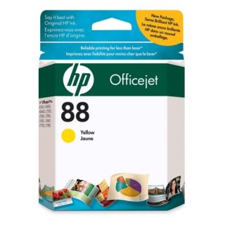 HP No. 88 Yellow Ink Cartridge with Vivera Ink For Officejet Pro K550