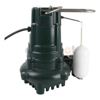 Zoeller M137 Pump, Sump, 1/2 HP, 115 V