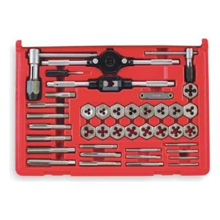 Vermont American 21749 Tap and Die Set, Carbon, Metric, 40 Pcs