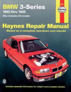 Bmw Automotive Repair Manual 1992 1998 (Paperback) Today $19.36 4.0