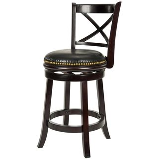 Ulster X Back 24 inch Swivel Counter Stool