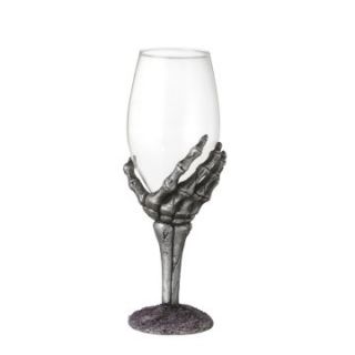 Midwest CBK Haunted House Party Halloween Stemware with Skeleton Hand
