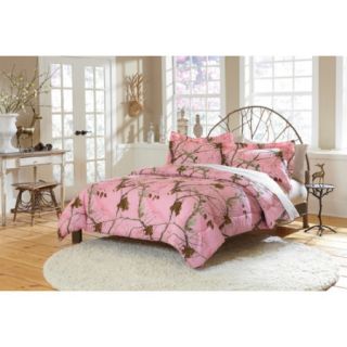 Realtree APG Pink Camo Twin Comforter Set